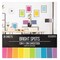 Colorbok 78lb Single-Sided Printed Cardstock 12"X12" 30/Pkg-Bright Spots, 6 Colors/5 Each